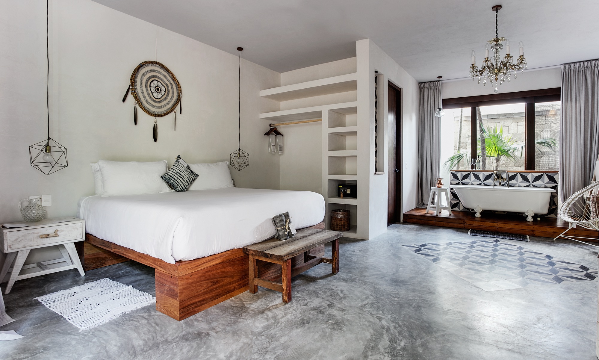 The Master Suite bedroom