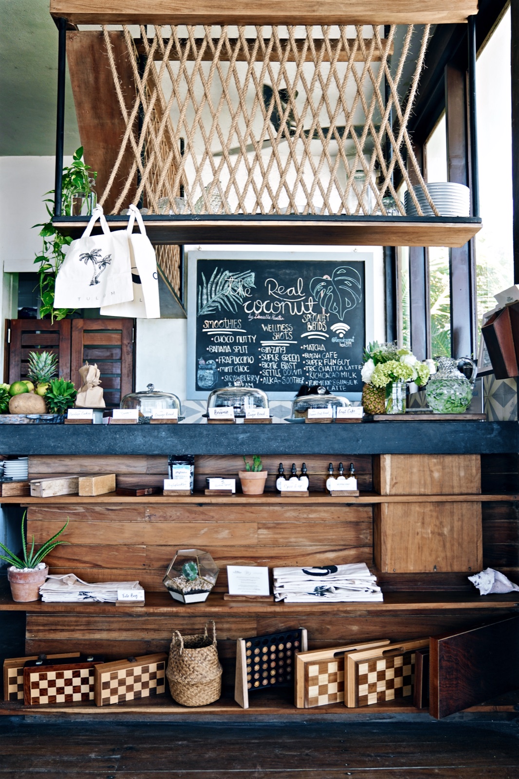 The counter